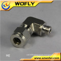 1/4" to 1/8" right-angle metal pipe fittings reducer elbow